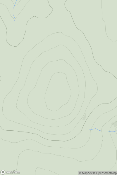 Thumbnail image for Cock Hill [Braemar to Montrose] showing contour plot for surrounding peak